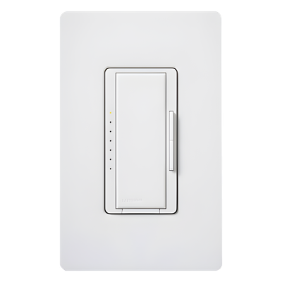 Atenuador de Pared Inalámbrico / 150 W LED/CFL / 600 W Incandescente / 600 VA MLV / 120 V / Sin Neutro / Control Multipunto