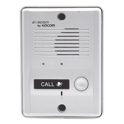 Frente de Calle Metálico / Audio Portero / Compatible KDP601A1M / Compatible KDP602A/D / Uso Exterior
