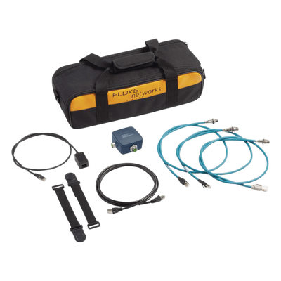 Kit de Adaptadores de Conexión Industrial / Compatible con Verificadores de Cableado / Incluye Patch Cords Cat6A, M12X y M8D