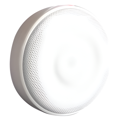 Micrófono Omnidireccional / Cobertura 10-100 m² / Sensibilidad -48 dB / Relación Señal/Ruido 78 dB / Alimentación 12V DC / Diseño Compacto 80×27 mm