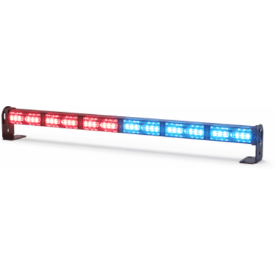Barra de Luces LED / 26.7 Pulgadas / Rojo/Azul/Ámbar / IP67 / Montaje Ultradelgado 1.6 Pulgadas / Flechas de Tráfico y Escena