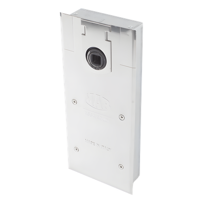 Cierrapuertas de Piso / Puertas Doble Acción hasta 120 kg / Apertura 130° / Cierre Hidráulico Ajustable / Caja 40 mm / Certificado EN 1154