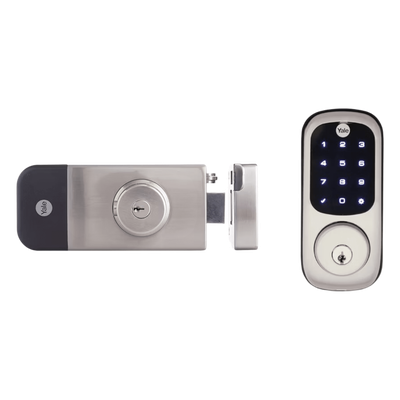Cerradura Digital para Exteriores / Teclado Táctil / Control Remoto App / Compatible Zigbee-Z-Wave Plus / 250 Usuarios / Resistente Intemperie