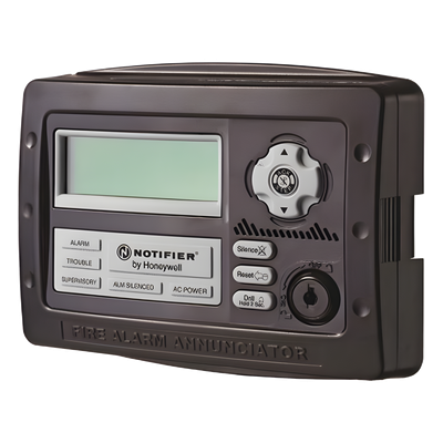Anunciador Serial LCD / 80 Caracteres / ANN-Bus / 1800 m (5905.5 ft) / 18 a 28 VDC / Controles con Llave