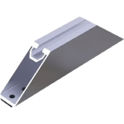 Accesorio de Sujeción Coplanar / Aluminio Serie 6000 / 120 g / Cinta Aislante EPDM / Techos de Lámina Trapezoidal
