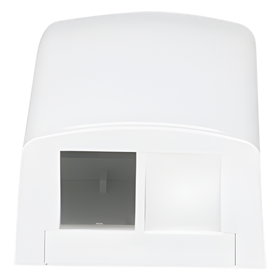 Caja de Montaje en Superficie / 2 Módulos Keystone / ABS / 1.95 x 1.13 x 3.65 in / Blanco