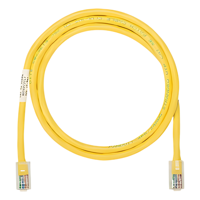 Cable de Parcheo UTP / Cat 5e / 24 AWG / 0.91 m (3 ft) / T568A / CM / Amarillo