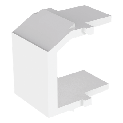 Módulo de Tapa Ciega / Keystone / 1 Espacio / 0.87′ x 0.64′ x 0.79′ / ABS / ROHS
