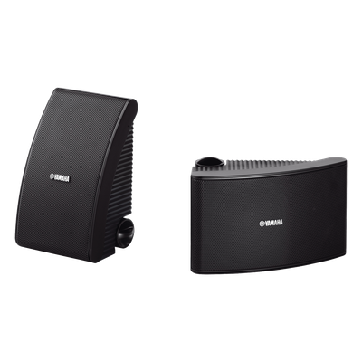 Altavoces de pared / Semi-Exterior / Woofer 5.25 in / Tweeter 1 in / 6 ohms / IPX3 / Par / Color Negro