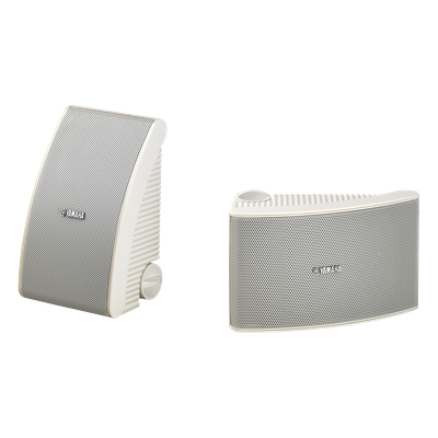 Altavoz de Montaje en Superficie / 2 Vías / Woofer 5.25 in / Tweeter 1 in / Media Intemperie / 6 Ohms / Par / Color Blanco