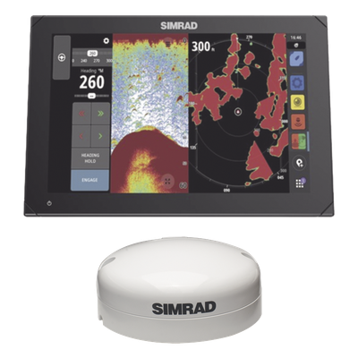 Pantalla Multifunción Marina / 12 Pulgadas / Ecosonda 1 kW / GPS GNSS 10 Hz / NMEA 2000 / Wi-Fi / Radar Halo / IP Video