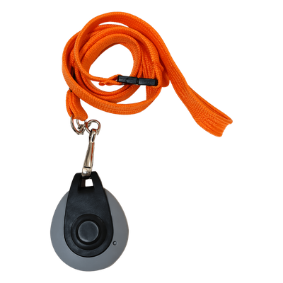 Colgante de Alarma Inalámbrico / RF 868.30 MHz / Bidireccional / Alcance 75 m (246.1 ft) / IP65 / Batería 2-4 Años / Anti-Estrangulamiento