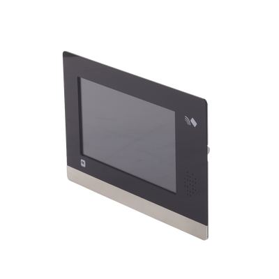 Terminal de Habitación IP / Pantalla Táctil 9″ / RFID 125 KHz / VoIP SIP / PoE 802.3af / Audio Bidireccional / Bus RS485 / Compatible NX1071 y NX1075