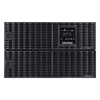 UPS Online Doble Conversión / 8000 VA / 8000 W / Salida 200-240 VAC / Onda Senoidal Pura / Rack 6U o Torre / Terminales Hardwired / 3 Tomas NEMA L6-30R