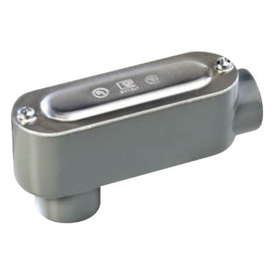 Caja de Registro Ovalada / Tipo LB / 1 1/4″ (31.8 mm) / Aluminio Diecast / NPT / Hermética