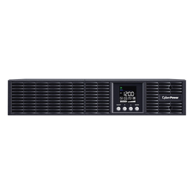 UPS Online Doble Conversión / 1000 VA / 900 W / 8 Tomas NEMA 5-15R / Onda Senoidal Pura / Rack o Torre 2 UR / LCD a Color