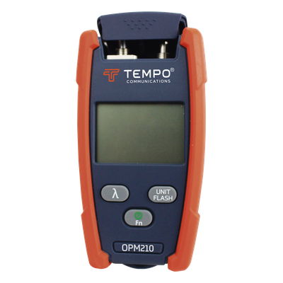 Medidor de Potencia Óptica / VFL Integrado / -70 a +10 dBm / 6 Longitudes de Onda / Alcance 4 km / 2.5 mm Universal