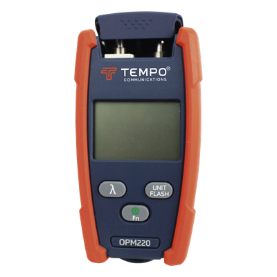 Medidor de Potencia Óptica / Rango -50 a +26 dBm / VFL 650 nm hasta 4 km / 6 Longitudes de Onda / Detección de Tono 270 Hz-2 kHz / Entrada Universal 2.5 mm