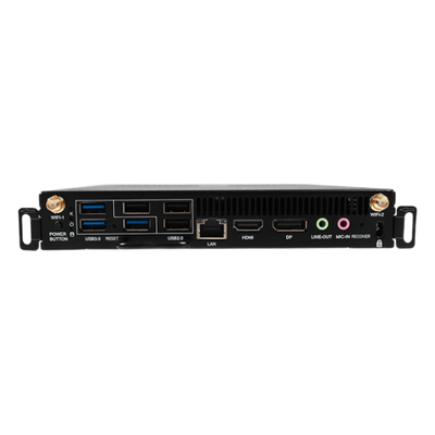 Módulo OPS / Intel Core i5-12400 6 núcleos / DDR4 8GB / SSD M.2 256GB / Windows 11 Enterprise / 4K dual / 0.49 ft x 0.33 ft x 0.12 ft