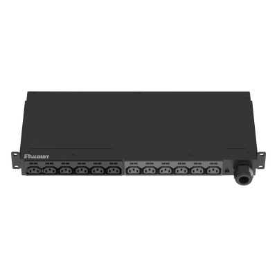 PDU Básico para Rack / 12 Contactos C13 / NEMA L6-30P / 30A 208Vca / Horizontal 1UR / Cable 3 m (9.8 ft)