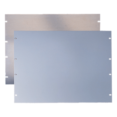 Tapa Ciega para Rack 19″ / Aluminio 5052-H32 / 3U / Diseño Plano / Orificios EIA Estándar / 0.90 kg
