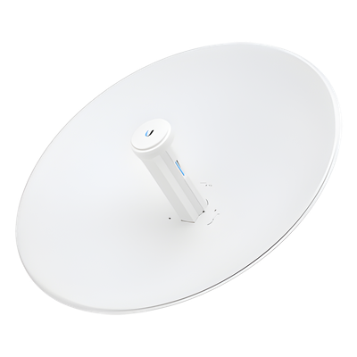 Radio Puente PtP / 5 GHz / 450 Mbps / Antena 27 dBi / PoE Gigabit 24V / Rango 1.71 x 1.71 x 1.01 ft
