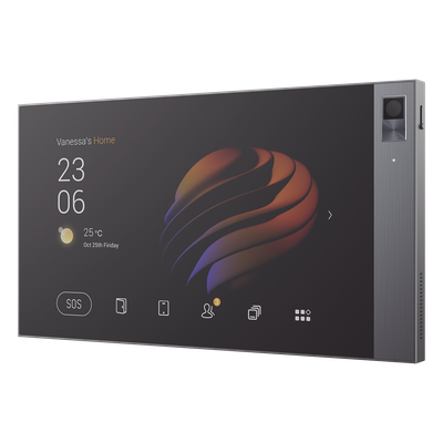 Panel de Control Táctil / 8 Pulgadas / Resolución 1280×800 / Wi-Fi Dual Band / Zigbee 3.0 / PoE / Sensores Integrados