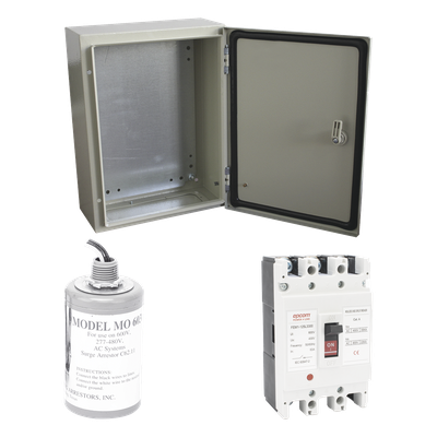 Kit de Centro de Carga Trifásico / 690 VCA / 125 A / 3 Polos / Supresor de Picos Transitorios / Sistemas Fotovoltaicos