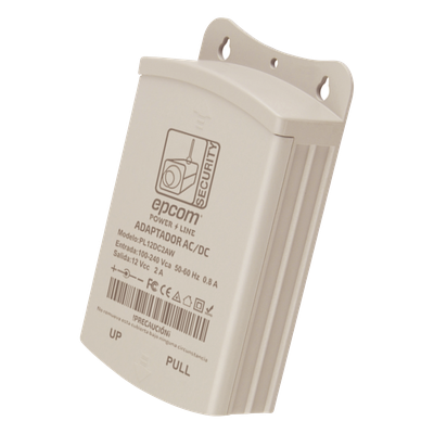 Fuente de Poder para Exterior / 12 Vcc / 2 A / 1 Salida / Entrada 100-240 VCA / 5.1 x 3.4 x 1.7 pulgadas