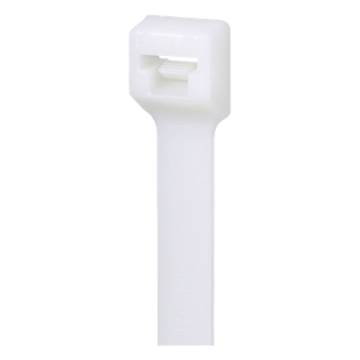 Cincho de Bloqueo / Nylon 6.6 / 142 mm (5.6 in) x 2.5 mm / Resistencia 18 lbs (80 N) / UL Listado / Espacios Plenum / 1000 Piezas
