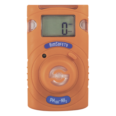 Monitor Personal de Gas / NH3 / 2 Años Desechable / Alarma Triple / Pantalla LCD / IP54