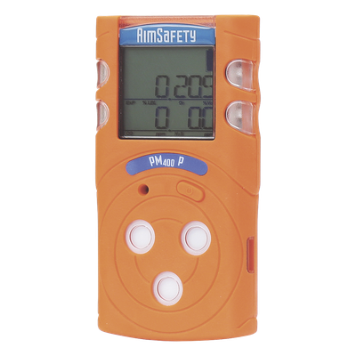 Monitor Personal Multi Gas / Detección 4 Gases O2-H2S-CO-LEL / Sensor Pellistor / IP67 / Batería 60 Días