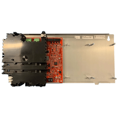Fuente de Alimentación Direccionable / 4 Salidas NAC 24 VDC / 2 Salidas Auxiliares / Carga 7 a 100 Ah / Bus CLP / Gabinete CAB-5