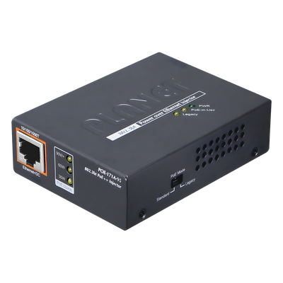 Inyector PoE / 802.3bt / 95W / Gigabit / 4 pares / Fuente externa