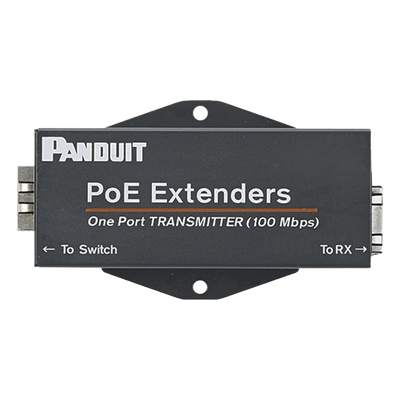 Extensor PoE/PoE+ / 610 m (2000 ft) / 10/100 Mbps / Cat5e/Cat6 / -40°C a 70°C / RJ45