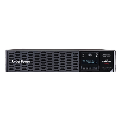 UPS Línea Interactiva / 2200 VA / 2200 W / Onda Senoidal Pura / Factor de Potencia 1 / 8 Tomas NEMA 5-20R / Rack 2U / AVR 70-155 Vca