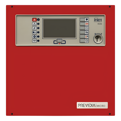 Central de Incendio Convencional / 4 Zonas Ampliables a 20 / Pantalla Táctil 4.3″ / Ethernet y Cloud / Extinción EN 12094-1 / EN 54-2/4/21