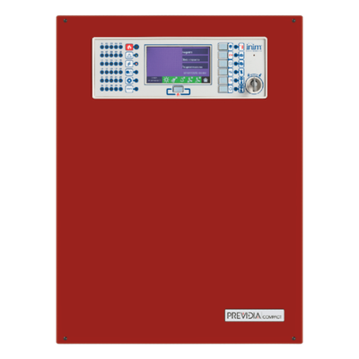Central de Detección de Incendio Direccionable / 2 Lazos / 480 Puntos / Pantalla Táctil 4.3″ / Gestión Cloud / Red 50 Nodos / EN54 y UL