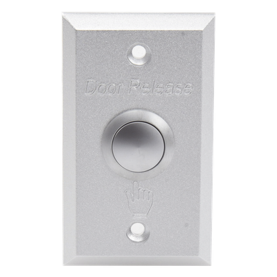 Botón de Petición de Salida / Aluminio / ≤24 VDC / 500,000 Ciclos / NC/NO/COM / 86 x 50 x 20 mm
