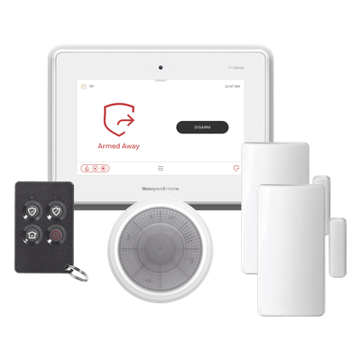 Panel de alarma all-in-one / touchscreen 7″ / Wi-Fi Z-Wave Plus / Alexa integrada / takeover 5800-2GIG-DSC-ITI-Bosch / 4 particiones