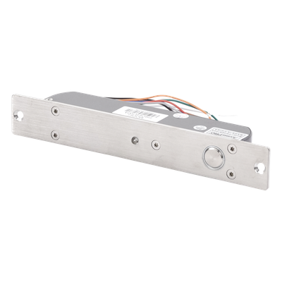 Cerradura de Perno Eléctrico / 2000 kg de Fuerza de Sujeción / Fail Safe / Sensor de Puerta NC/NO/COM / Retardo 0-9 s / 12 VCC