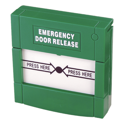 Botón de Emergencia Manual / Cubierta Enclavada / Contacto NO/NC / 24 VCC / 85 x 85 x 50 mm
