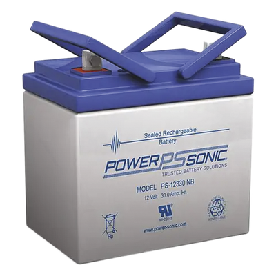 Batería de Respaldo AGM/VRLA / 12V / 33 Ah / Terminales NB3 / 5 Años Vida Útil / Sellada Libre de Mantenimiento
