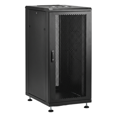Gabinete de Telecomunicaciones / 24 UR / 600×900 mm / IP55 / Puerta Perforada / Gestión de Cables