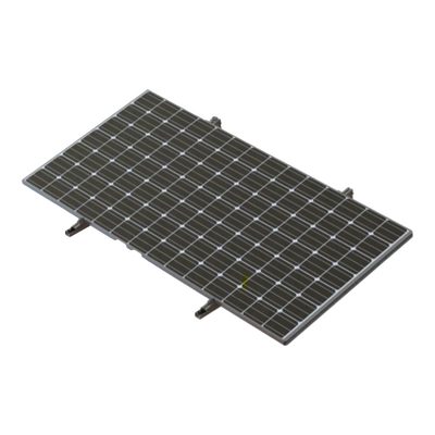 Montaje Fotovoltaico / Aluminio Anodizado / 1 Módulo 450-660W / Espesor 35-40 mm / Piso Concreto