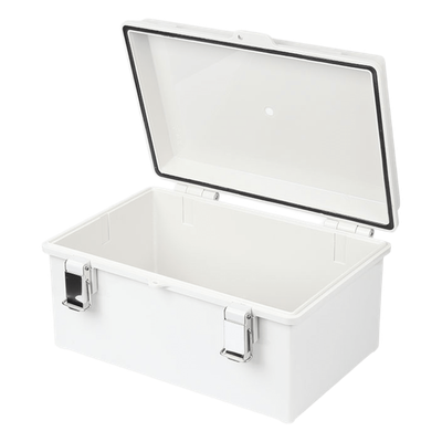 Gabinete IP / Protección IP66 / ABS Resistente / 190 x 290 x 140 mm / Cierre Inoxidable con Opción Candado / Compatible Placa Interna