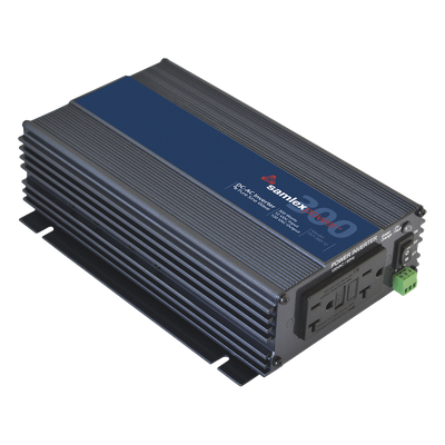 Inversor de onda sinusoidal pura / 300W / Entrada 12 Vcc / Salida 120 Vca 60 Hz / 6.1 x 9.7 x 2.6 pulgadas