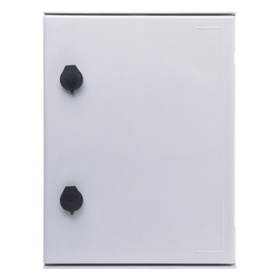 Gabinete de Poliéster / IP65 / 300 x 400 x 200 mm / Carga 30 kg / Placa Trasera Incluida / Cerradura con Llave