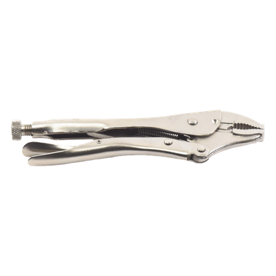 Pinza de Presión Ajustable / 10″ (25.4 cm) / Quijada Curva / Corta Alambres Integrado / Acero CR-V / Apertura 1-1/2″ (3.81 cm)
