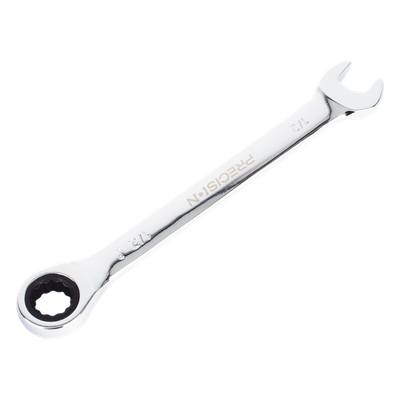Llave Combinada con Matraca / 1/2 Pulgada / Acero Cromo-Vanadio / Doble Función / Diseño Ergonómico
